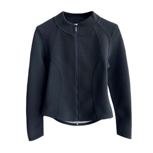 
AMR UU three-dimensional tailoring to show body proportions, slim and slim, warm stand-up collar jacket, women's top, new autumn and winter