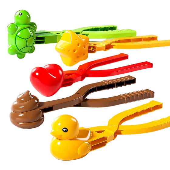 
Children's snow tool artifact snow sleet mold baby winter snowball clip duck equipment toy