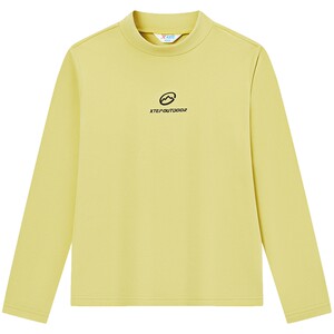 
Xtep Children's Wear 2026 Spring New Boys' German Velvet Bottoming Shirt Half Turtle Collar Children's Long-Sleeved T-Shirt Warm Inner Layer