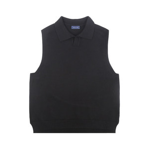 
No. 22 wear Polo square V-neck autumn and winter men's sweater vest sleeveless vest lapel sweater