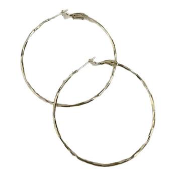 Gold-colored earrings for women with high-end feeling exaggerated and atmospheric