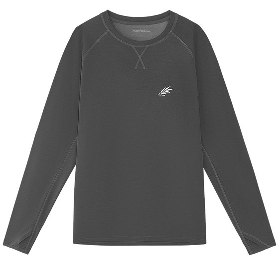 
[Same style in shopping malls] Metersbonwe casual long-sleeved T-shirts for men and women in spring and summer outdoor breathable loose tops