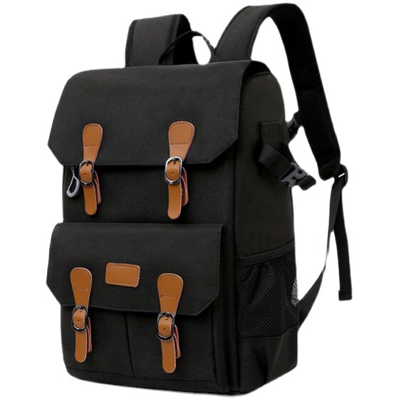 Professionally suitable for Nikon Canon SLR camera bag double-back photography bag large capacity multi-function drone backpack
