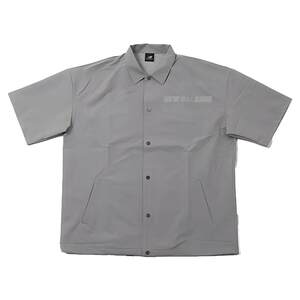
New Balance NB Gray men's Japanese shirt jacket coat top short-sleeved T-shirt male AMJ35004