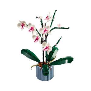 
[Gift] LEGO official flagship store authentic 10311 orchid eternal bouquet assembled building blocks toy ornaments