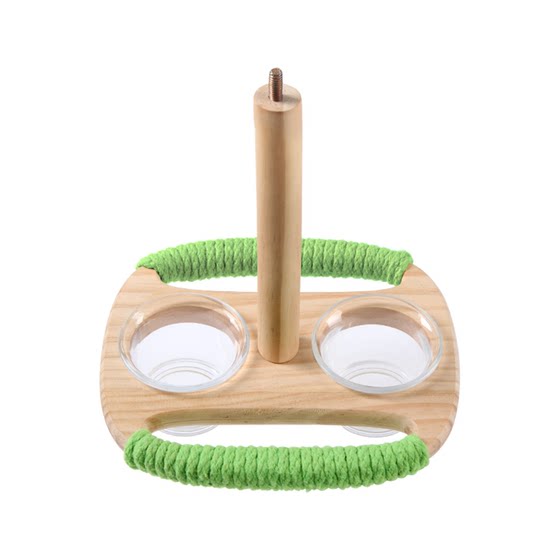 
It is suitable for parrot splash-proof food bowl food box tiger bark peony black phoenix feeder bird supplies toy hanging cage interior decoration