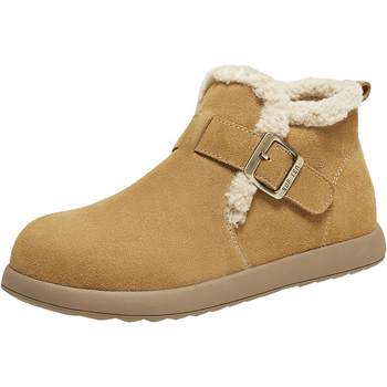 Bestu 25 new winter style plus velvet Birkenstock shoes, furry shoes, warm cotton shoes, snow boots, women's short boots