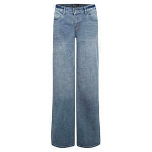 Veryrareme bamboo joint fiber low waist straight jeans
