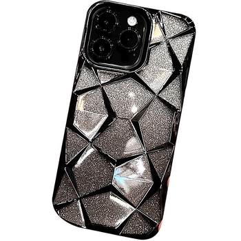 [Air bag shock absorption] Goddess mobile phone case temperament rhombus
