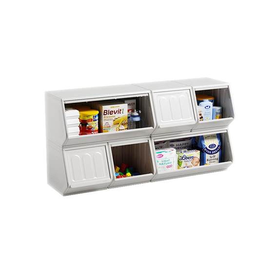 Toy storage cabinet Snacks sorting cabinet DIY storage rack Desktop bedroom bookcase storage cabinet stackable storage box