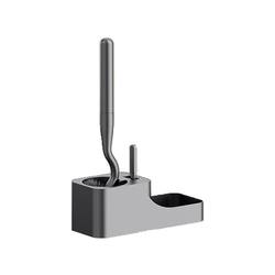 Toilet brush with no dead ends for home use 2025 new high-end sense with base shelf wall hanging set of toilet artifact