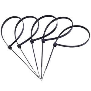 3*100 transparent tie nylon tie 4200 plastic buckle bundle bar strong large exhausting dog