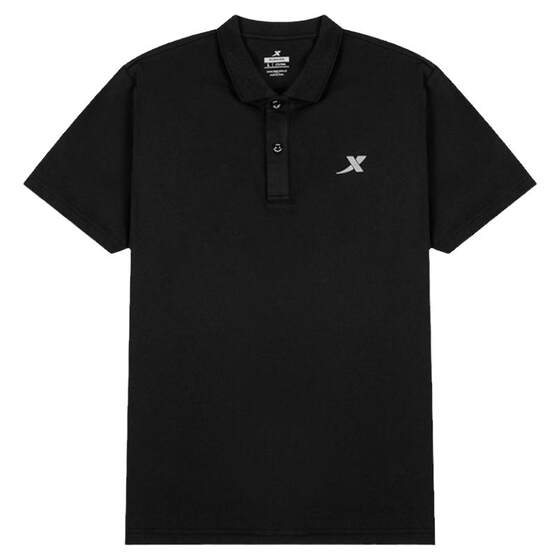 
Xtep short-sleeved T-shirt men's 2026 summer genuine loose ice silk sports top men's casual lapel polo shirt