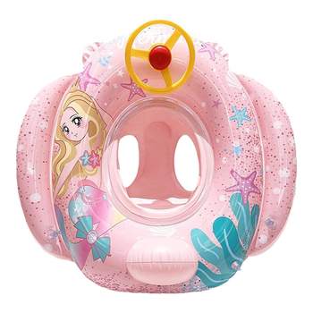 Children's swimming ring thickened drama water anti -side turning feathers
