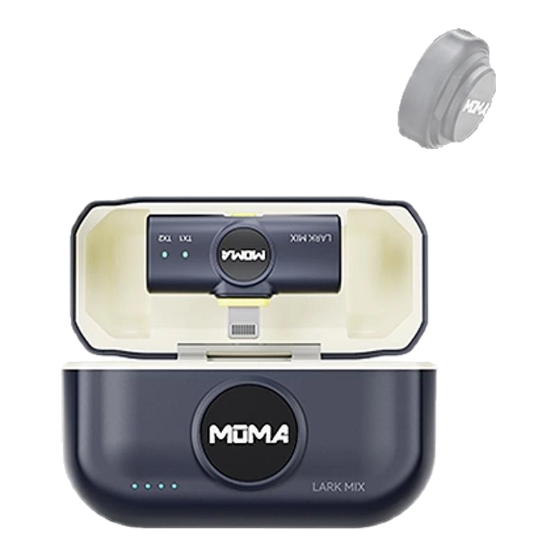 MOMA猛玛LARK A1无线领夹麦克风多巴胺手机录音直播降噪麦猛犸
