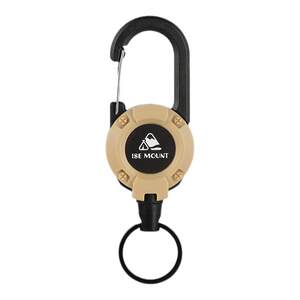 Primitive man telescopic buckle Luya easy-pull small island island steel rope fishing anti-lost hand rope outdoor buckle
