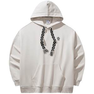 【樊振东同款】安踏凯里·欧文系列丨美式加绒卫衣男女172541702N