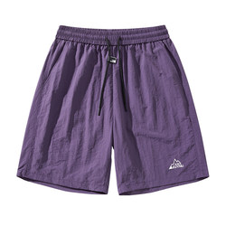 WASSUP American ice silk quick-drying shorts for men and women in summer