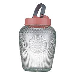 Glass bottle pickle jar sealed jar with lid household pickle jar thickened pickle jar food grain storage jar