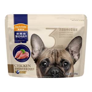 McFudi dog snacks thin cut meat duck meat chicken breasts small dog puppies training reward pet molar rods
