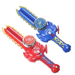 New Cool Luminous Gyro Sword Children's Toy Boy Birthday Gift Double Battle Alloy Gyro Toy