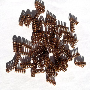 
High power thick pure copper car cigarette lighter spring accessories plug high temperature resistant spring high current spring