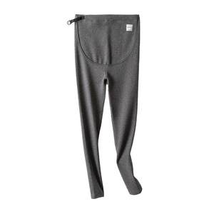 Langsha pregnant women's pants autumn and winter outer pants, winter plus velvet thickened cotton pants holding belly to keep warm pants autumn and winter clothes