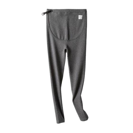 Langsha pregnant women's pants autumn and winter outer pants, winter plus velvet thickened cotton pants holding belly to keep warm pants autumn and winter clothes