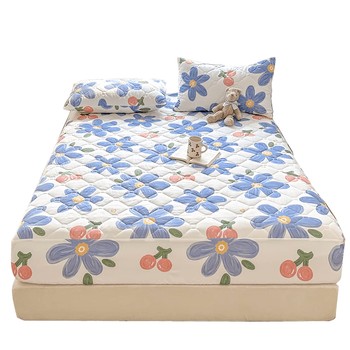 [A Grade Maternal and Child] Antibacterial cotton printed bed cover