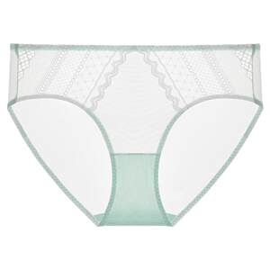 
[Get coupon 159 yuan/5 pieces] Lanzhuoli underwear pure cotton bottom crotch mid-low waist boxer briefs sexy lace shorts