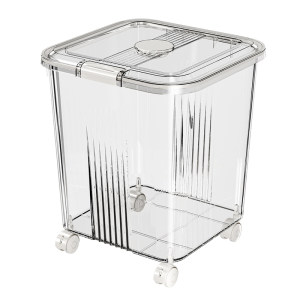 
Toy storage box storage artifact organization artifact children's home large capacity high-value fully transparent removable pulleys