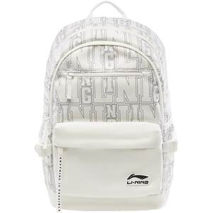 
Li Ning Backpack Women's Genuine Large Capacity Lightweight Student White School Bag Travel Commuting Sports Backpack Men
