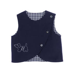 
Little O daddy baby boy baby temperament suit 2025 new vest trousers shirt baby gentleman one-year-old clothing