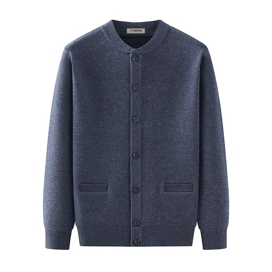 
Woodpecker cashmere cardigan men's autumn and winter 2025 new high-end fashion casual wool jacket knitted sweater men's clothing