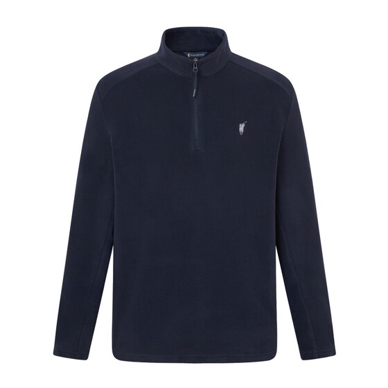 
POLOWALK男式长袖半拉链T恤2025秋冬新品立领套头内搭上衣外套
