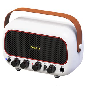 
DBAO electric guitar speaker guitar dedicated audio portable outdoor performance musical instrument playing and singing charging Bluetooth speaker