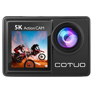 
Chitu Q6TR-CK-PRO sports camera 5K motorcycle driving recorder 360-degree panoramic thumb camera