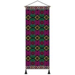 Tribal Homestay Chinese Pattern Decoration Hanging Painting Blank Wall Aisle Ethnic Style Cloth Painting Hanging Cloth Inn Wall Painting