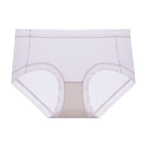 
[Get coupon 159 yuan/5 pieces] Lanzhuoli underwear women's medium low waist pure mulberry silk bottom crotch seamless and soft square corners