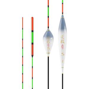 
Chuanze High-sensitivity Red and Green Tail Fish Float Bloat Conspicuous Bolding Nano-Grade Black Pit Competition Wild Fishing Light-Odd Crucian Carp