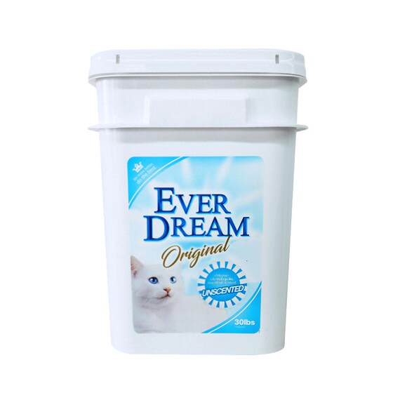 
Blue Dream cat litter 3 packs sodium-based mineral cat litter bentonite low dust fast clumping activated carbon cat litter EVERDREAM
