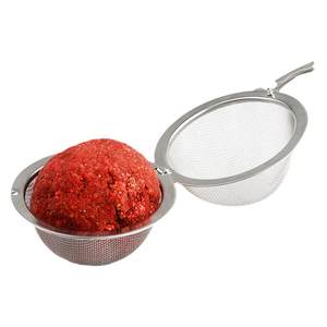 String hook nest cage delicate mesh -only smell of stainless steel anti -rusty yellow spicy diced full set of fishing nesting device
