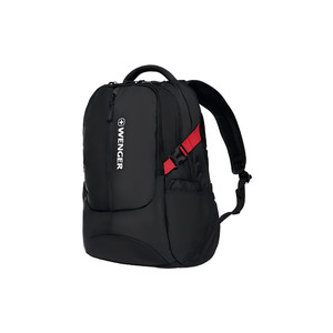 WENGER Swiss Army Knife Large Capacity Business Commuting Computer Backpack Water-Repellent Black Travel Bag