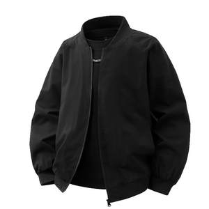 Flying in the Snow Men's Jacket 2026 New Spring and Autumn Stand Collar Windproof Jacket Men's Aviator Casual Jacket for Men