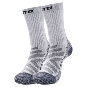
UTO merino wool socks for women in autumn and winter outdoor hiking and hiking sports socks for men's mid-calf socks, thickened and warm