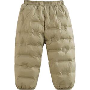 
[Discount] Mark Jenny Winter Clothes, Super Light Warm Down Pants for Boys and Girls, New Year’s Style Children’s Pants