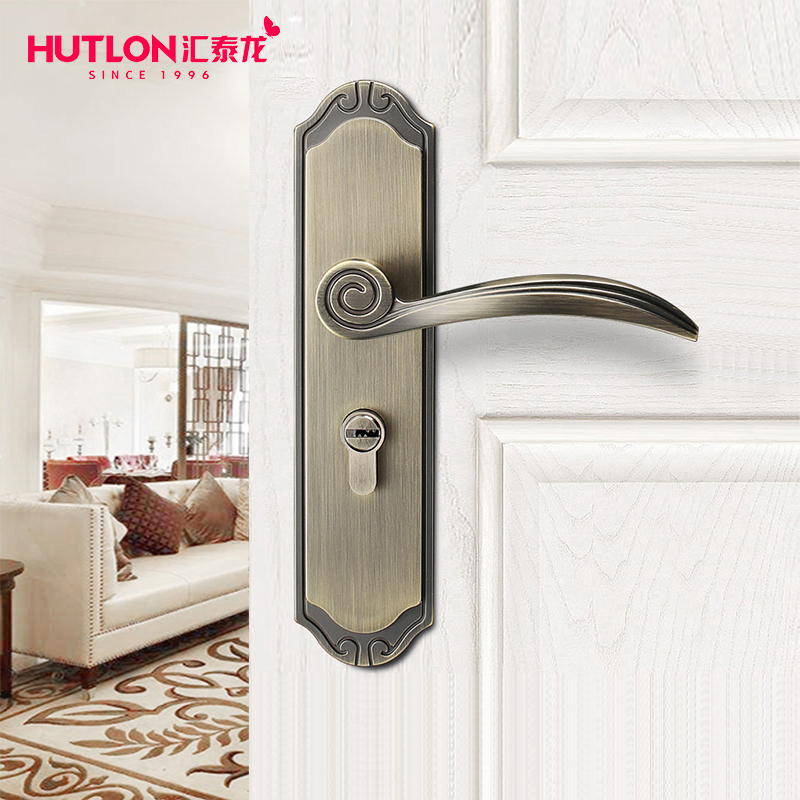 HUTLON 汇泰龙 门锁室内卧室房门锁实木门锁静音防盗门锁门把手通用型锁具