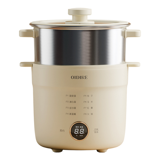 Oidire 7-Egg Automatic Egg Steamer Stainless Steel