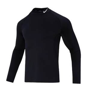 
Nike winter new men's casual black round neck sports long-sleeved T-shirt top FB8516-010