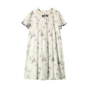 
American Fisher-Price new Chinese style maternity dress national style summer dress 2026 new mid-length skirt fashionable maternity wear